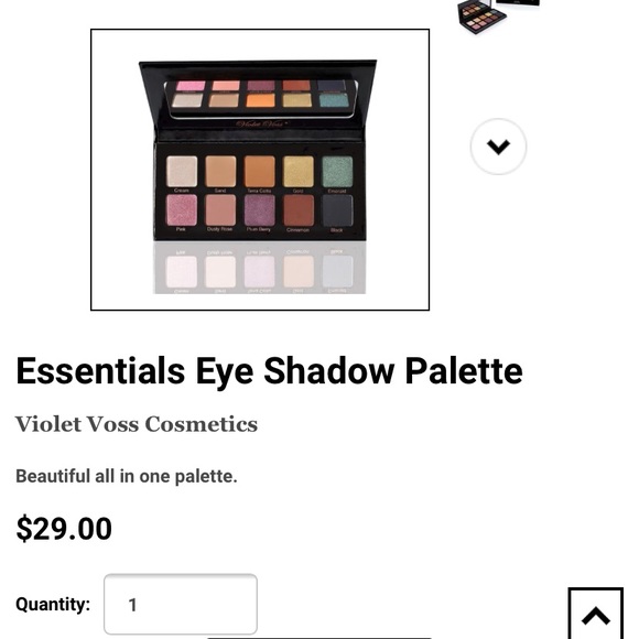 Violet Voss Essentials Eyeshadow Palette - Picture 2 of 3